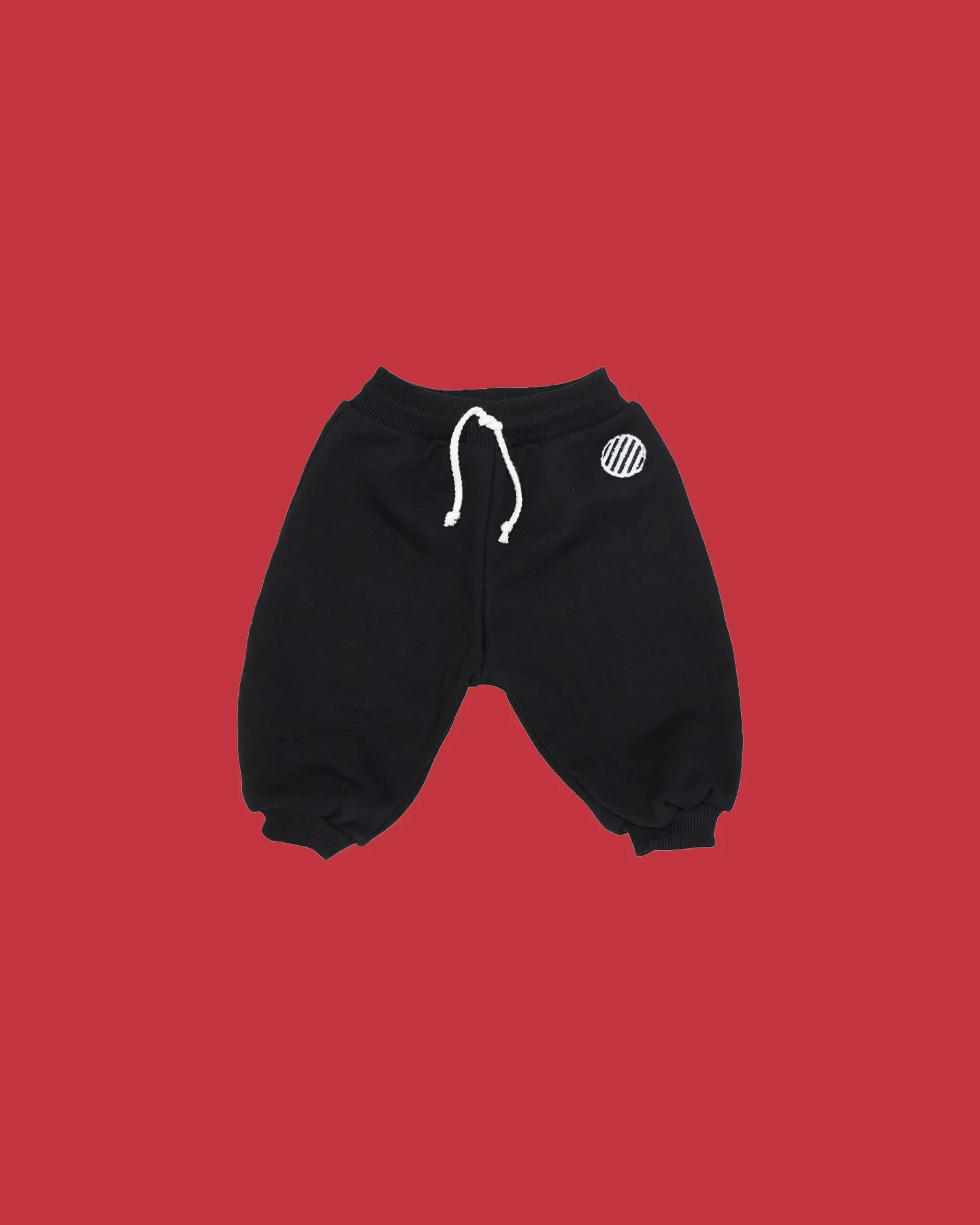 12M - USA Baby Chunky Lounge Pant in Black (Last Item)