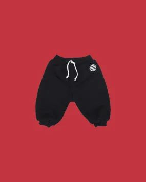 12M - USA Baby Chunky Lounge Pant in Black (Last Item)