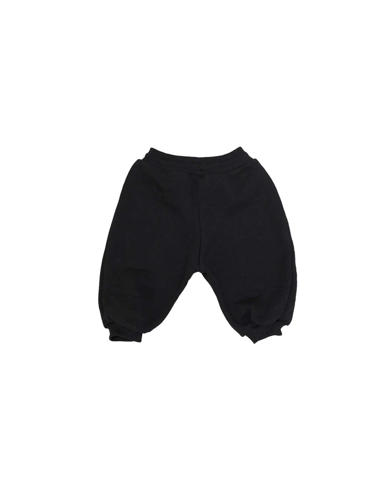 12M - USA Baby Chunky Lounge Pant in Black (Last Item)