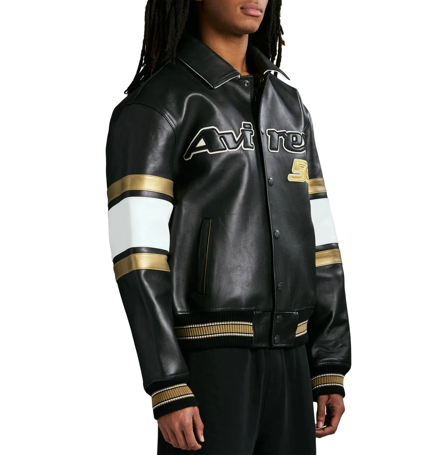 Avirex 50TH ANNIVERSARY JACKET (Black/Gold)