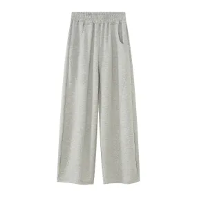 Baggy Wide Leg Gray Sweatpant