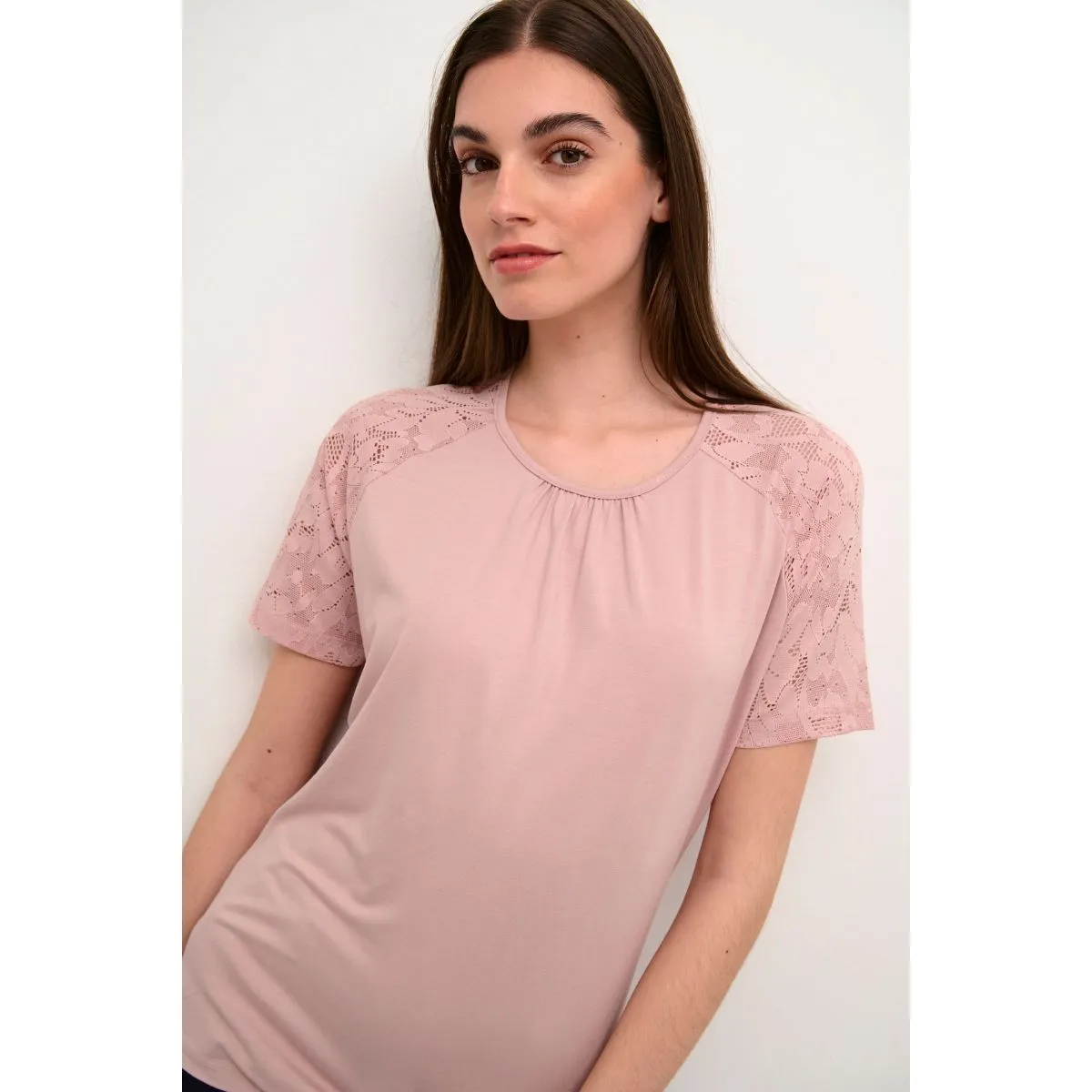 Belia Nicole Blouse pale mauve