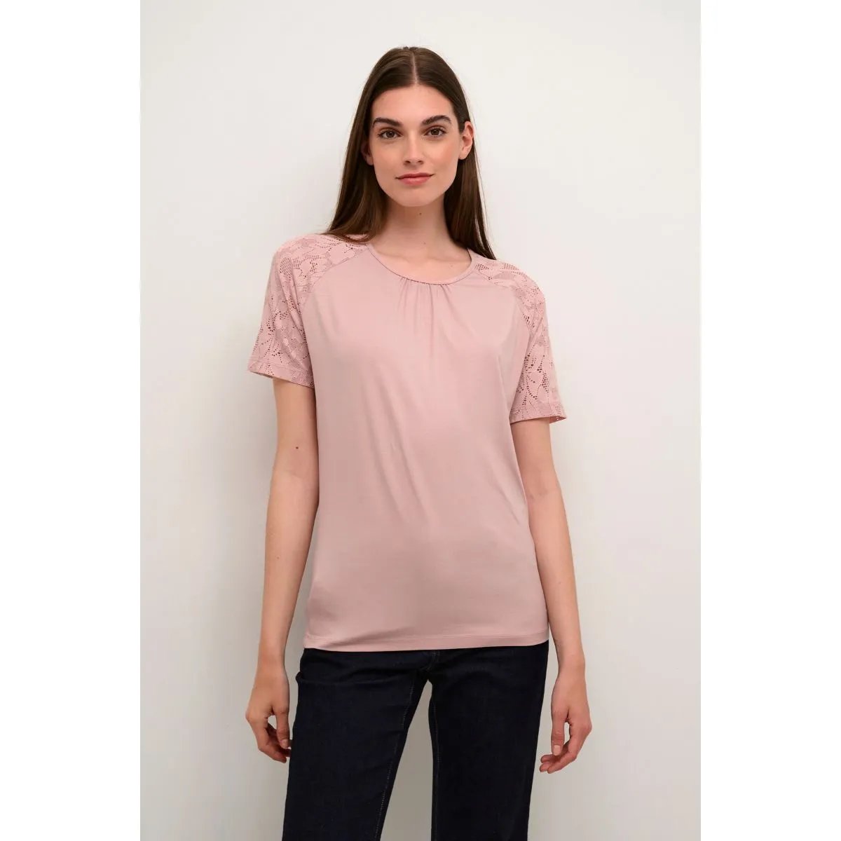 Belia Nicole Blouse pale mauve