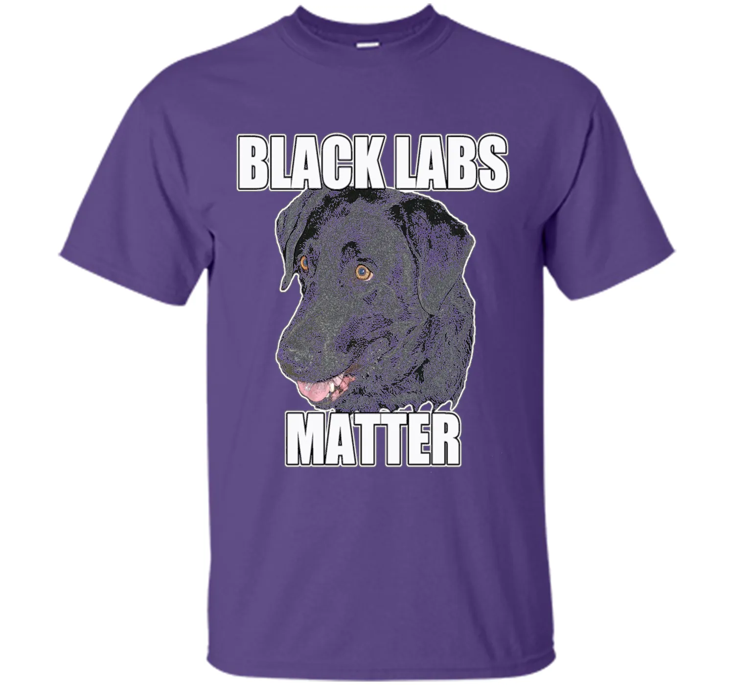 Black Labs Matter T-shirt