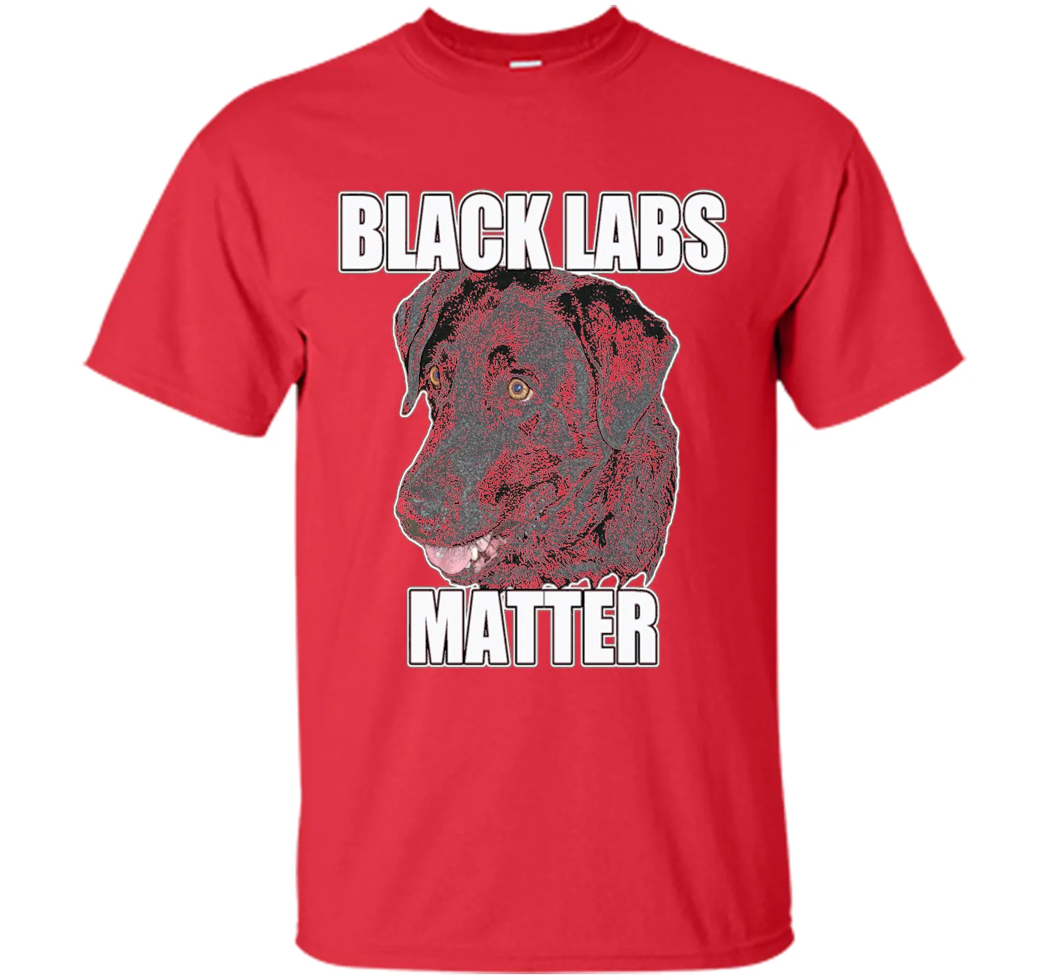 Black Labs Matter T-shirt
