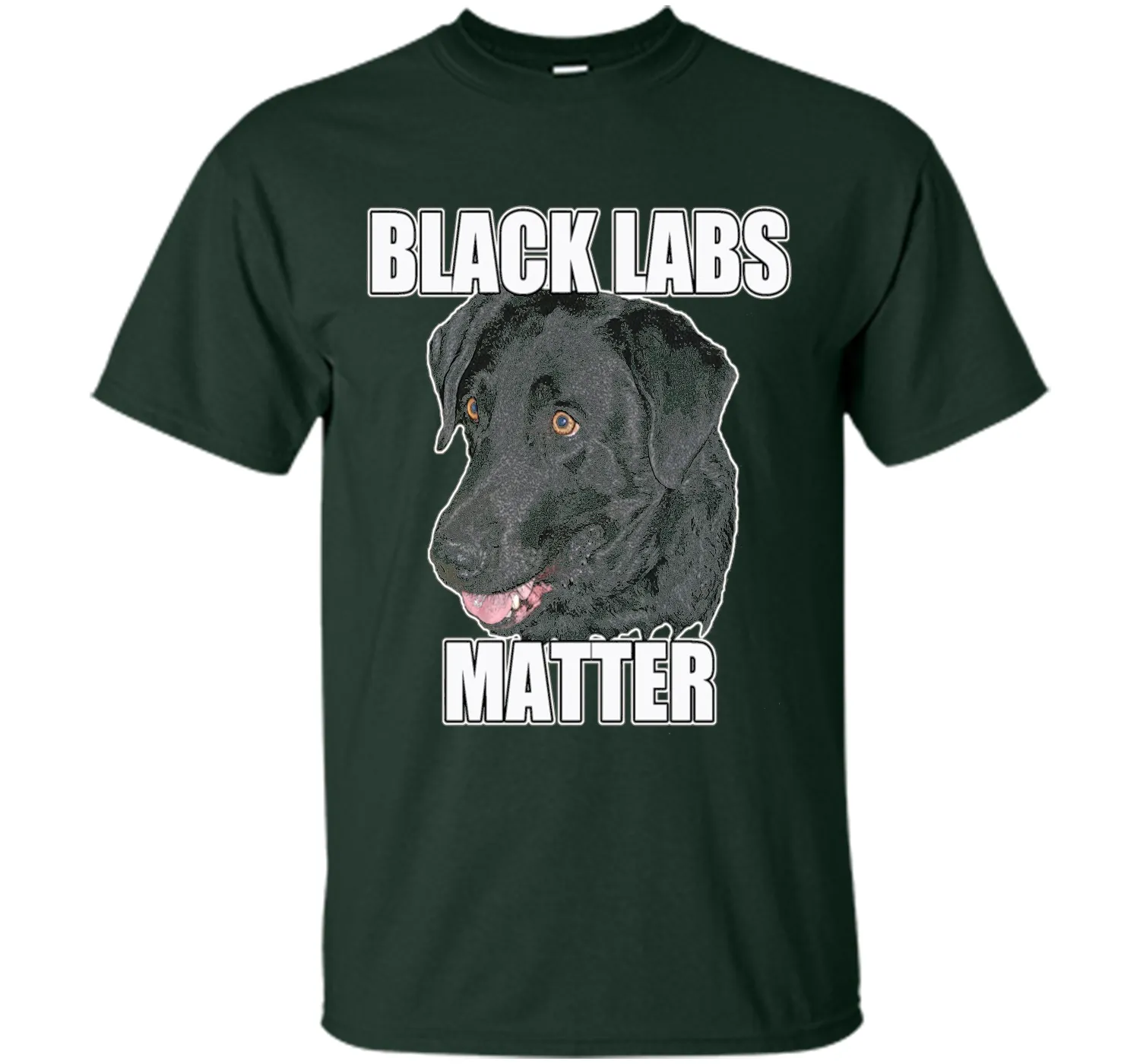 Black Labs Matter T-shirt