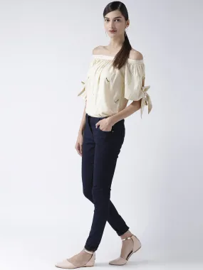 Blue Solid Denim