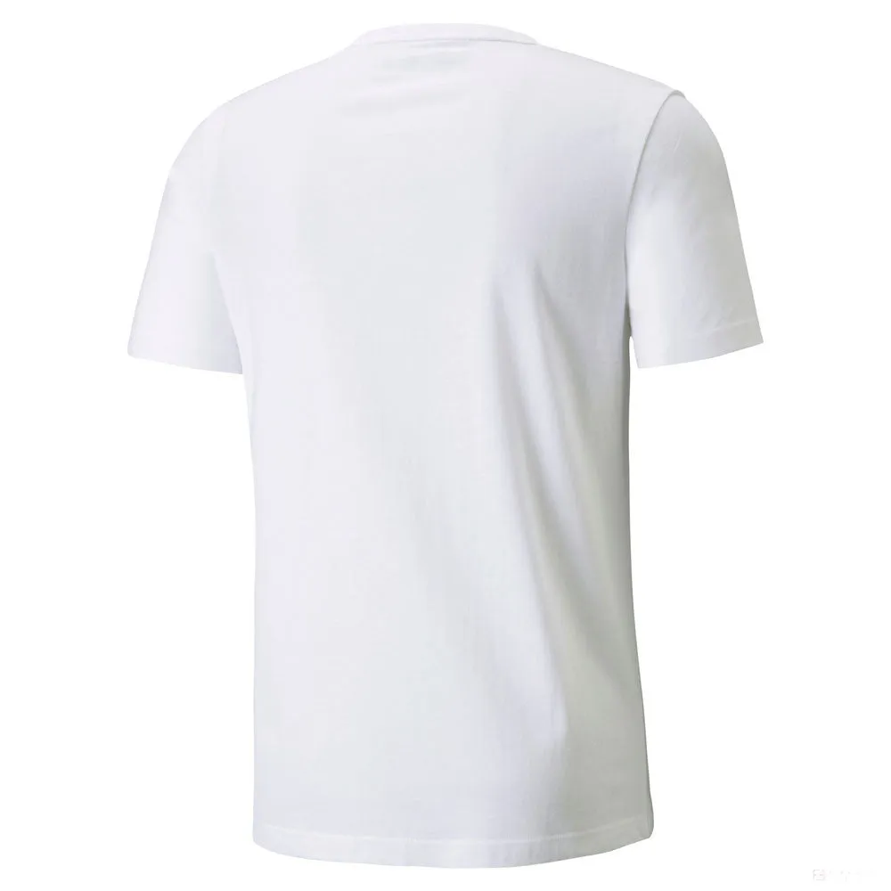 BMW T-shirt, Puma BMW MMS ESS Logo, White, 2021