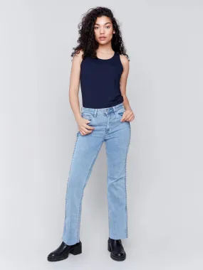 Braided Side Seam Jean