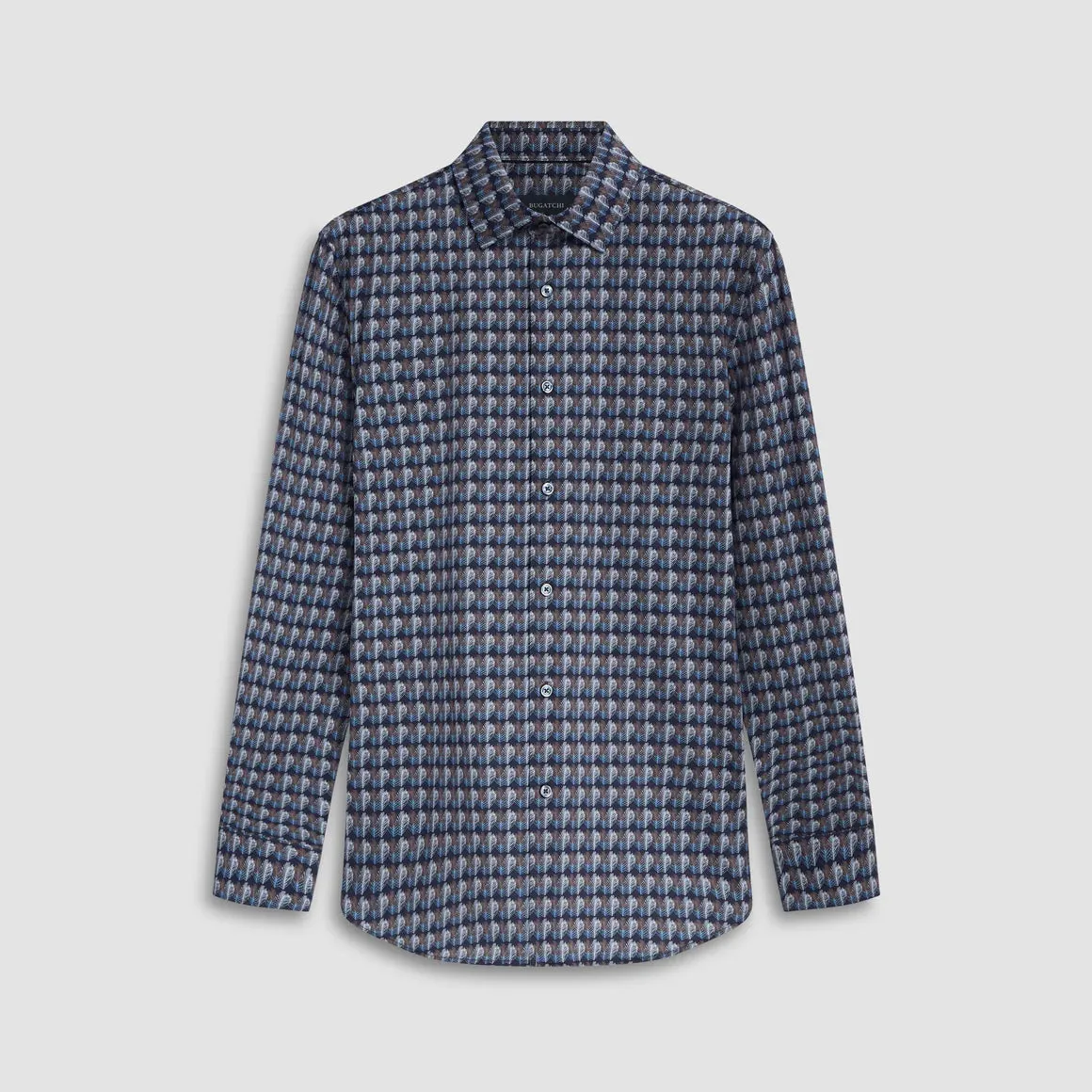 Bugatchi - Long Sleeve - Modern Fit - OOOHCotton Tech - 8 way Stretch - CF9228K60