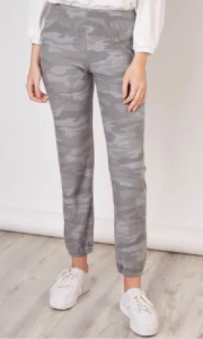 Camo Elastic Waistband Jogger Sweatpants