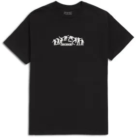 CCS Kickflip Logo T-Shirt - Black/White