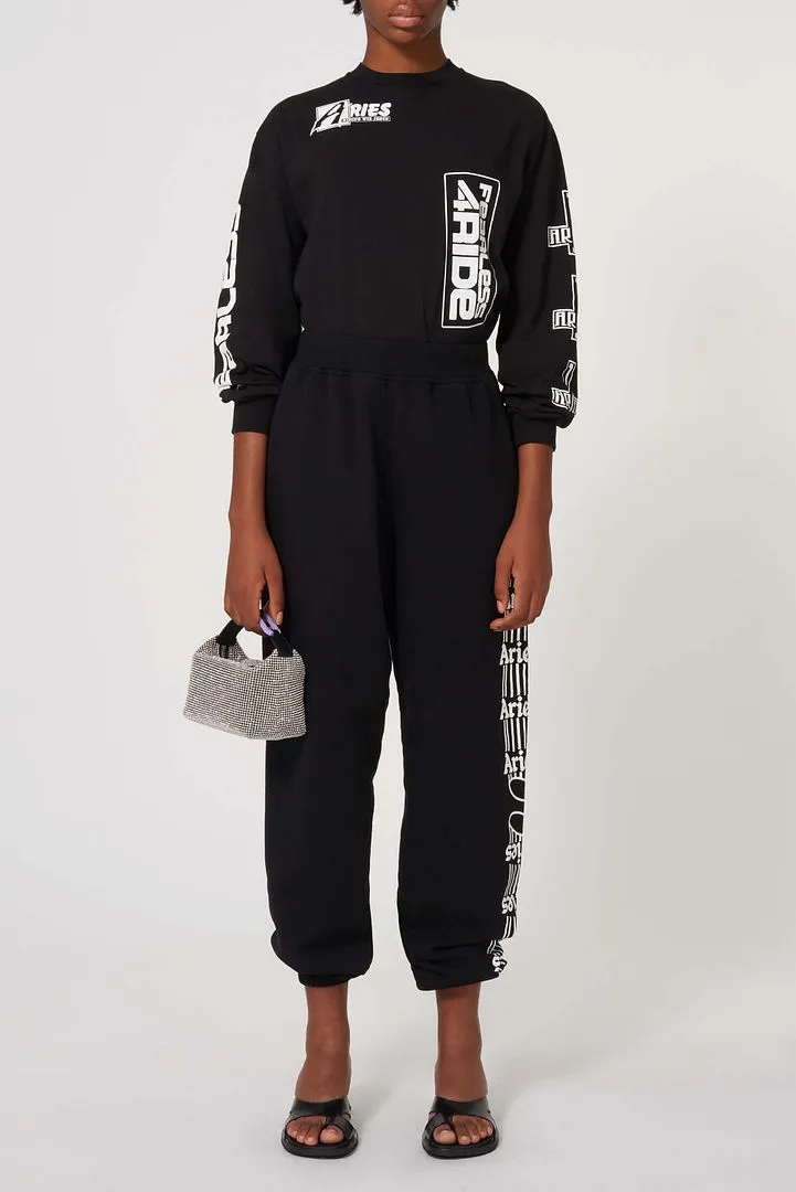 Column Logo Printed Sweatpants