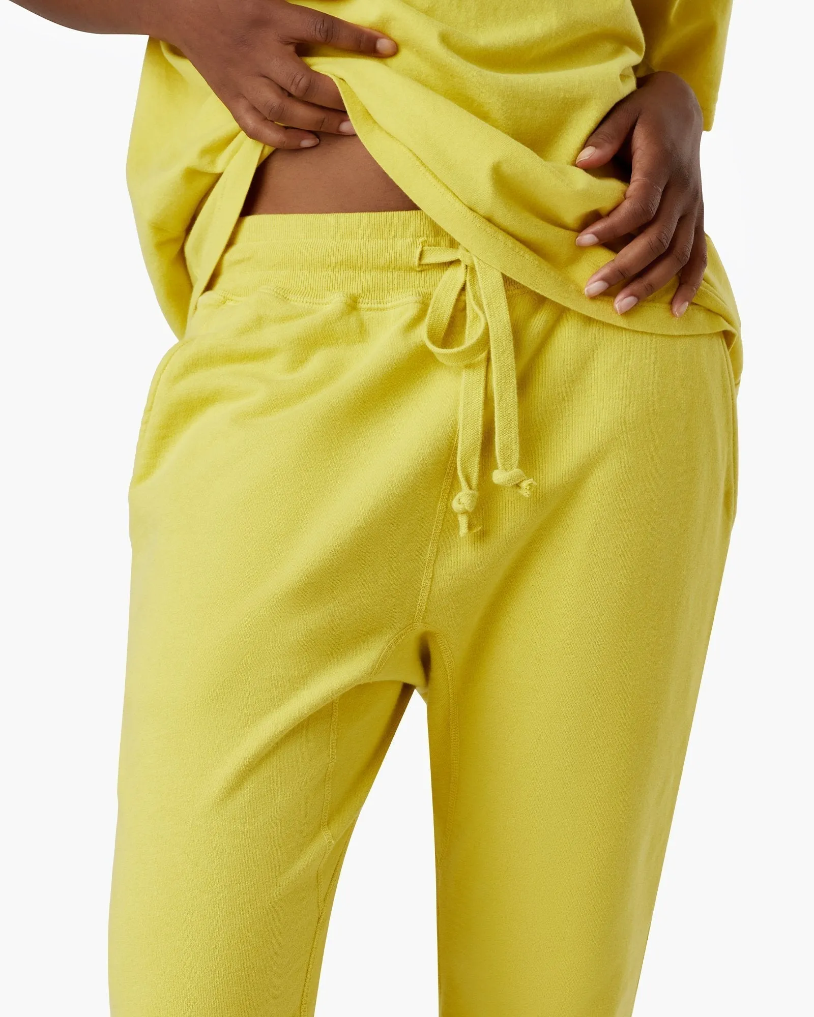 Core Sport Jogger - Capri Lemon