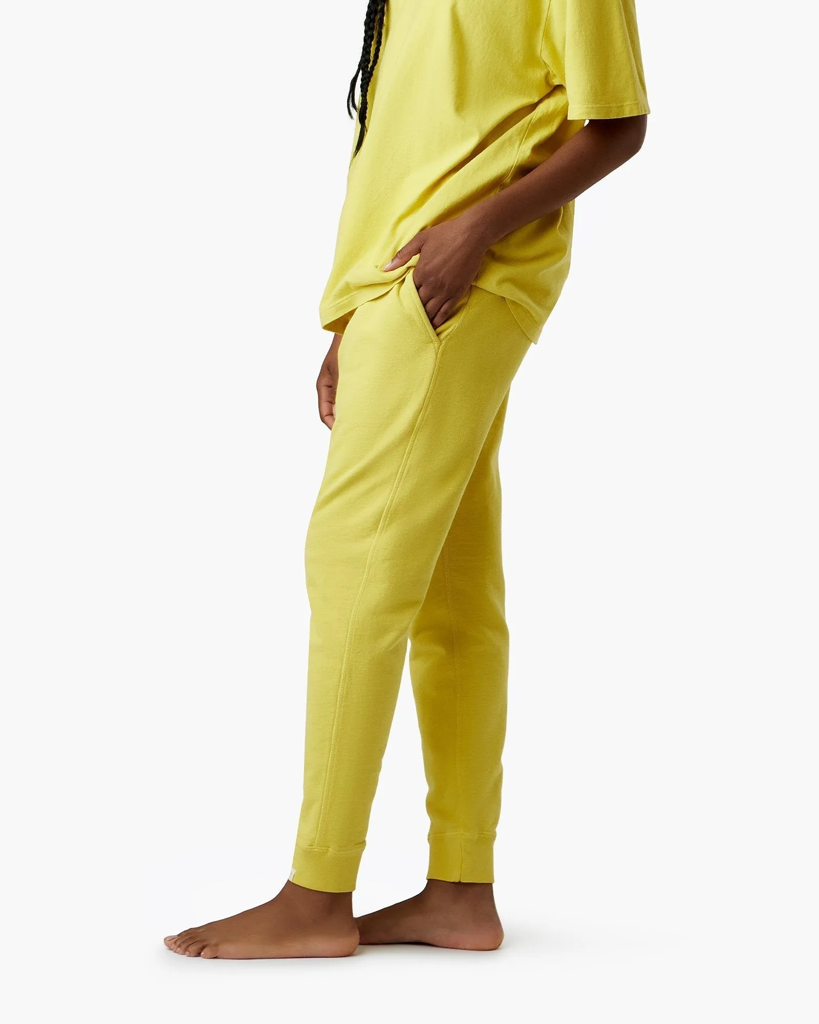Core Sport Jogger - Capri Lemon