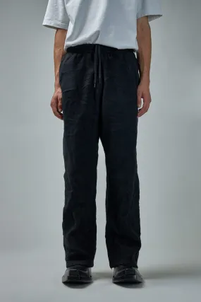 Crinkled Pants black
