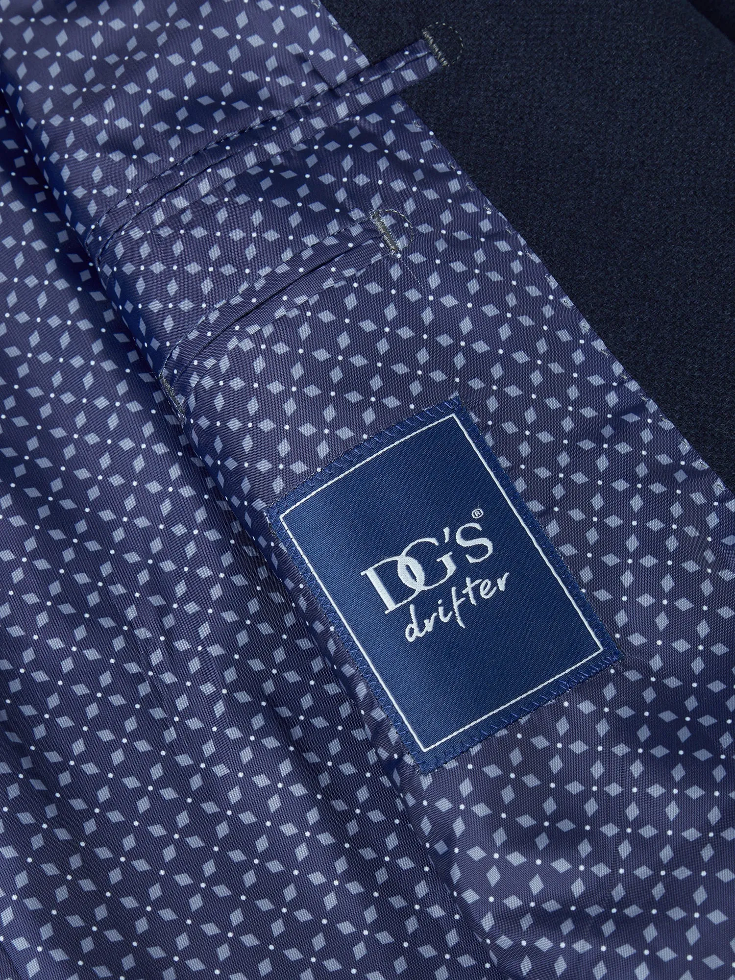 Daniel Grahame Drifter Bordeaux Sports Jacket - Navy