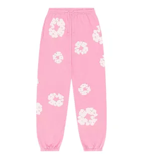 Denim Tears Pink Cotton Wreath Sweatpants