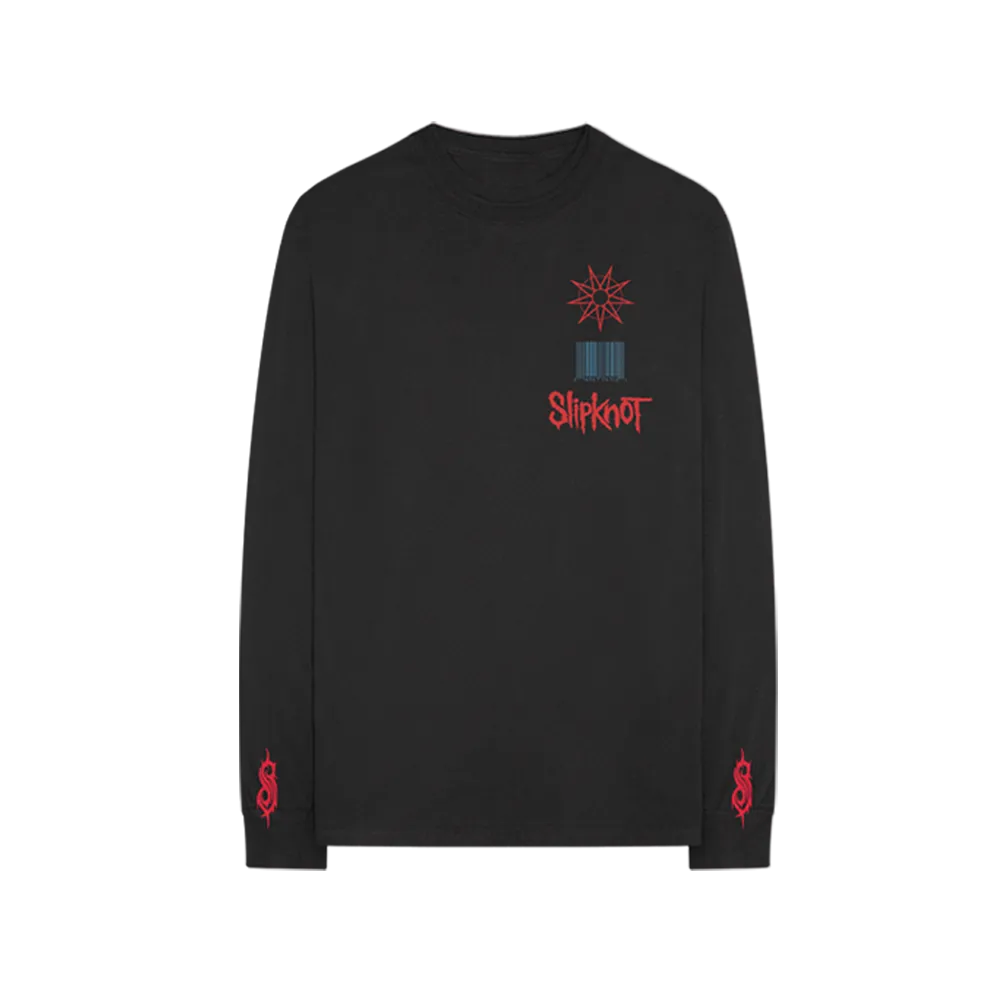 Embroidered/Puff Print Long Sleeve