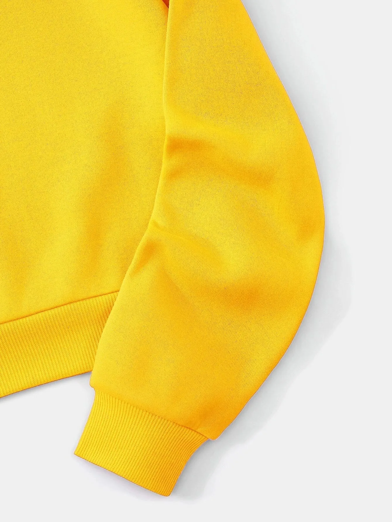 Floral Print Drop Shoulder Drawstring Thermal Lined Hoodie FW24