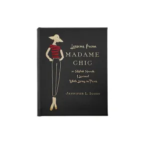 Graphic Image Lessons from Madame Chic Black Genuine Leather