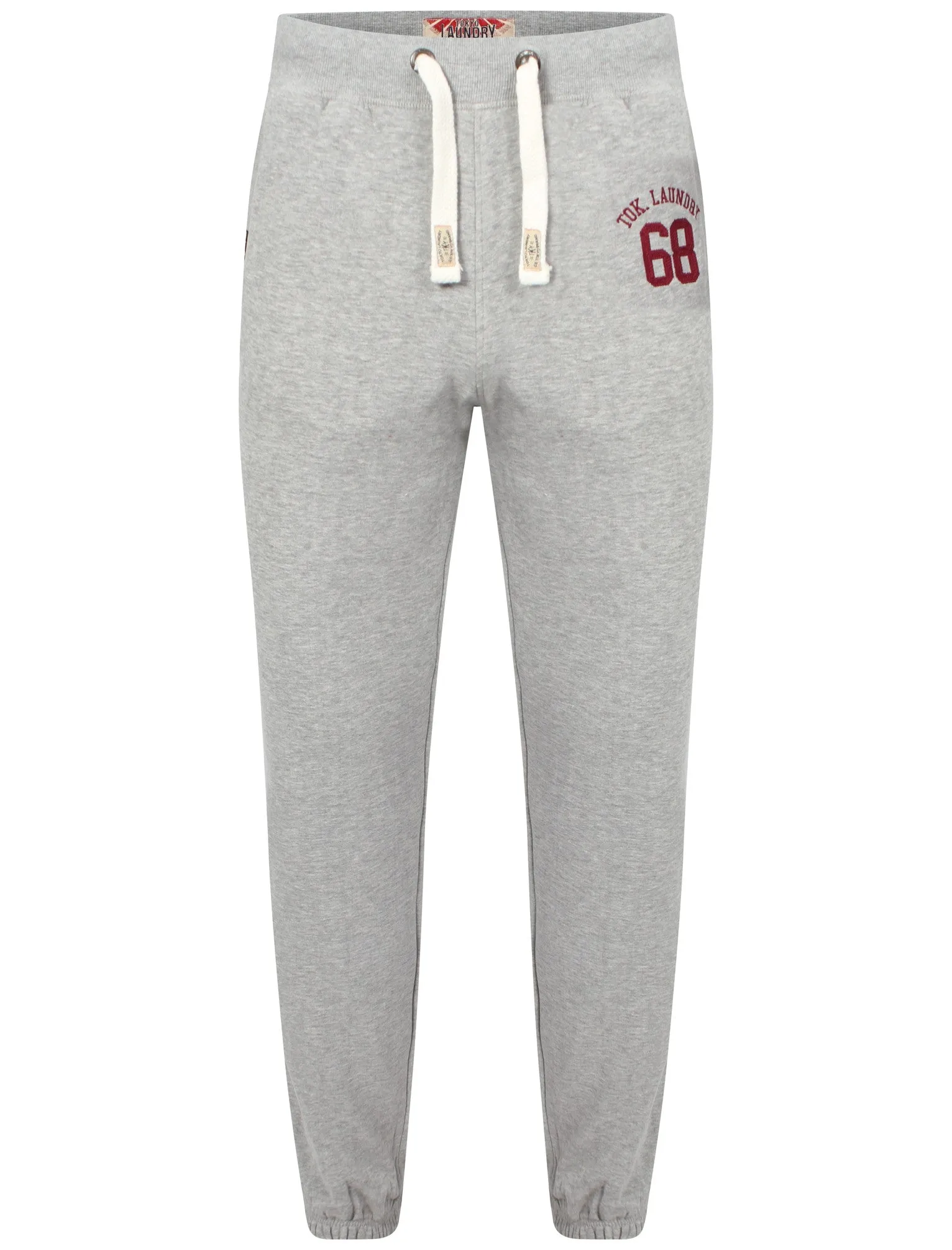 Hamberg Point Sweatpants in Light Grey Marl - Tokyo Laundry