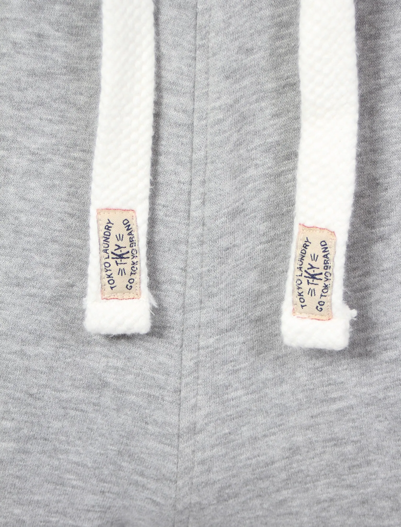 Hamberg Point Sweatpants in Light Grey Marl - Tokyo Laundry