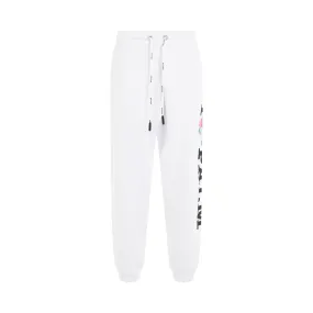 I Love PA Sweatpants in White/Multicolour