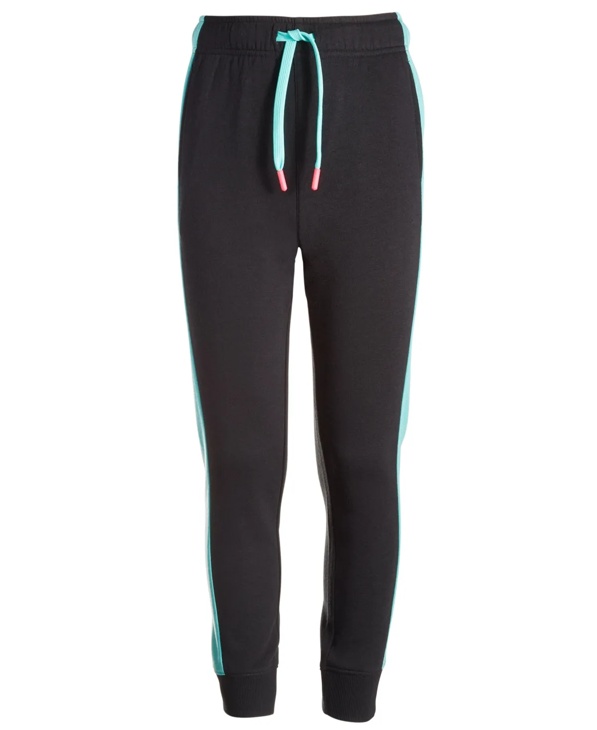 ID Ideology Big Girls Colorblocked Sweatpants - Deep Black