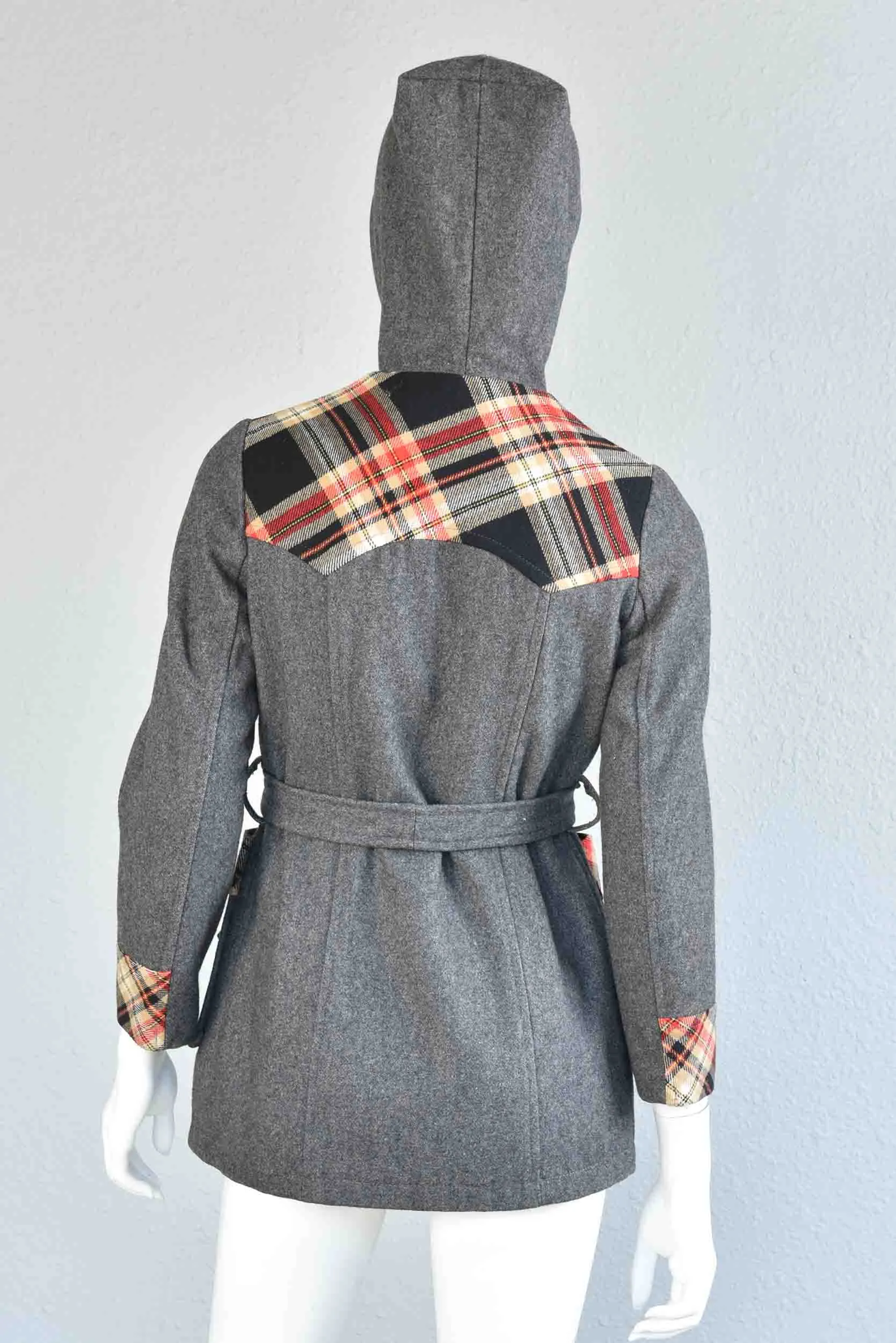Jack 70s Hooded Wool Coat