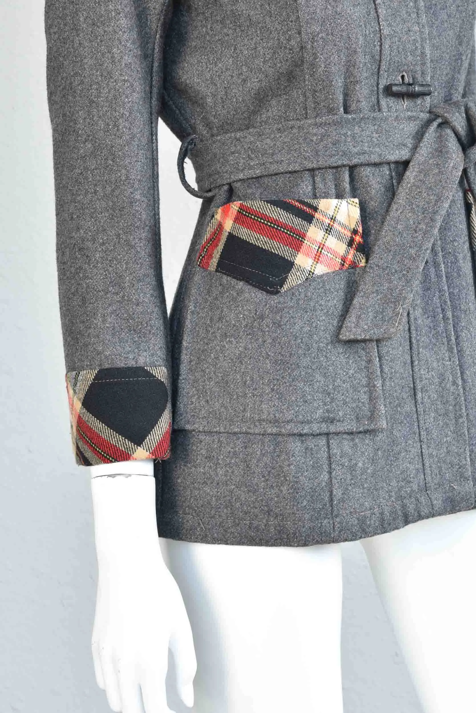 Jack 70s Hooded Wool Coat