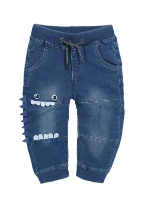 Jeans Rider Jr. Bebé Denim celeste Black and Blue