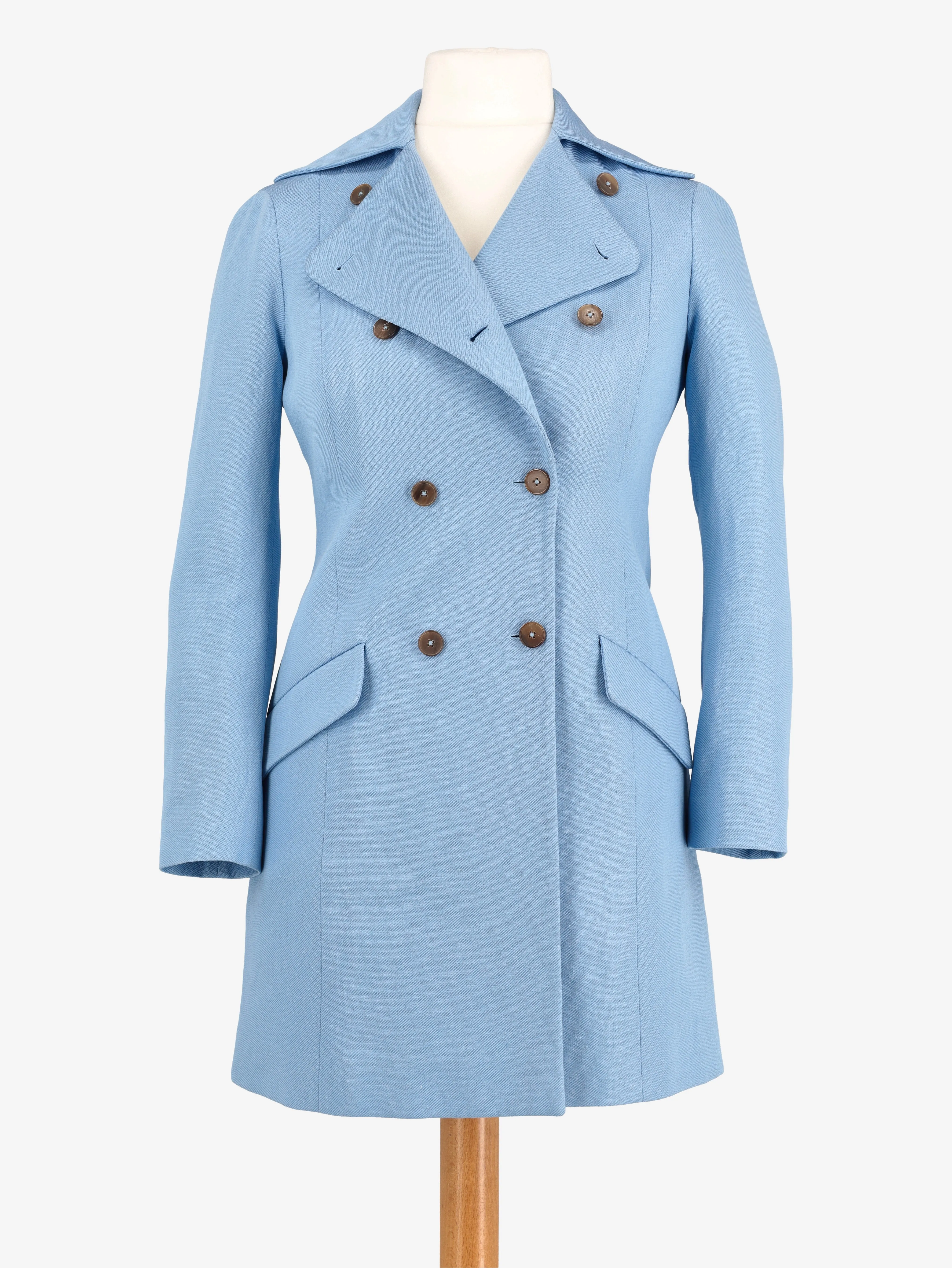 Jil Sander Linen Overcoat