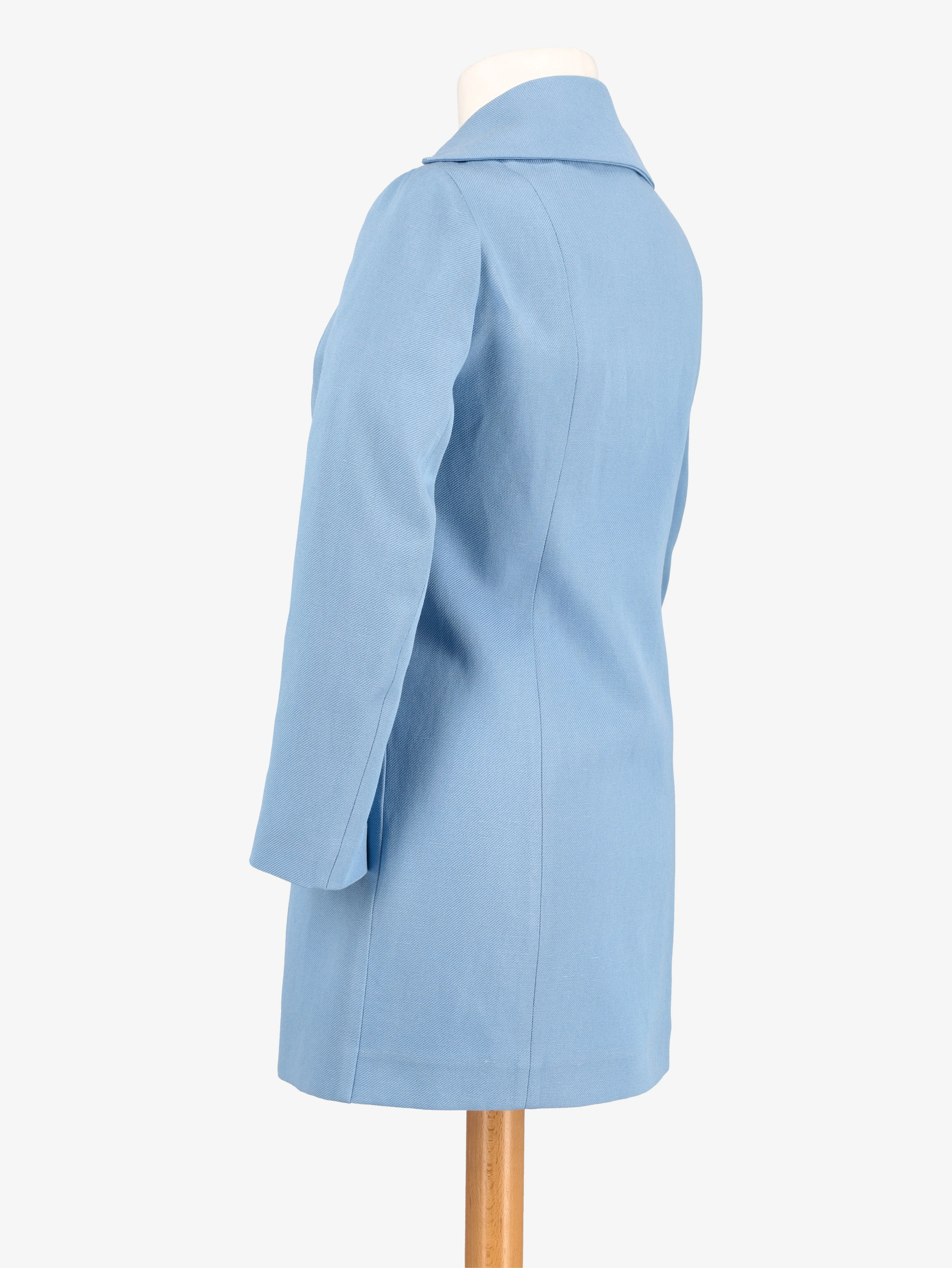 Jil Sander Linen Overcoat