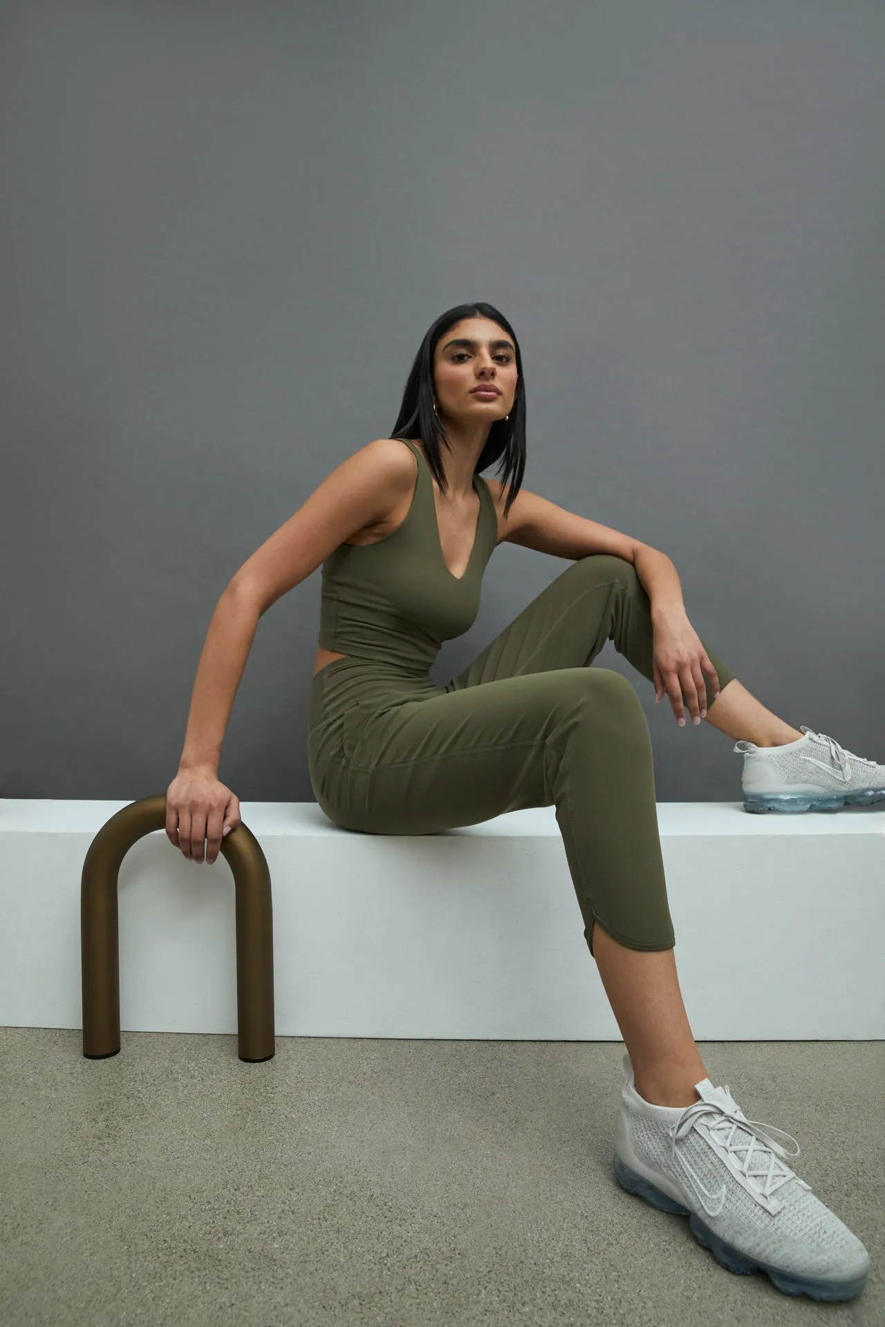 Jogger in Melt - Olive