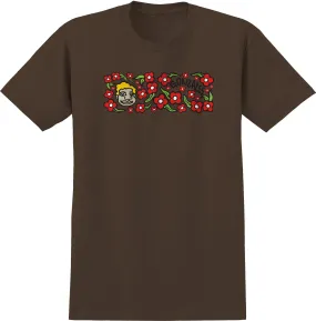 Krooked Sweatpants Tee / Dark Chocolate