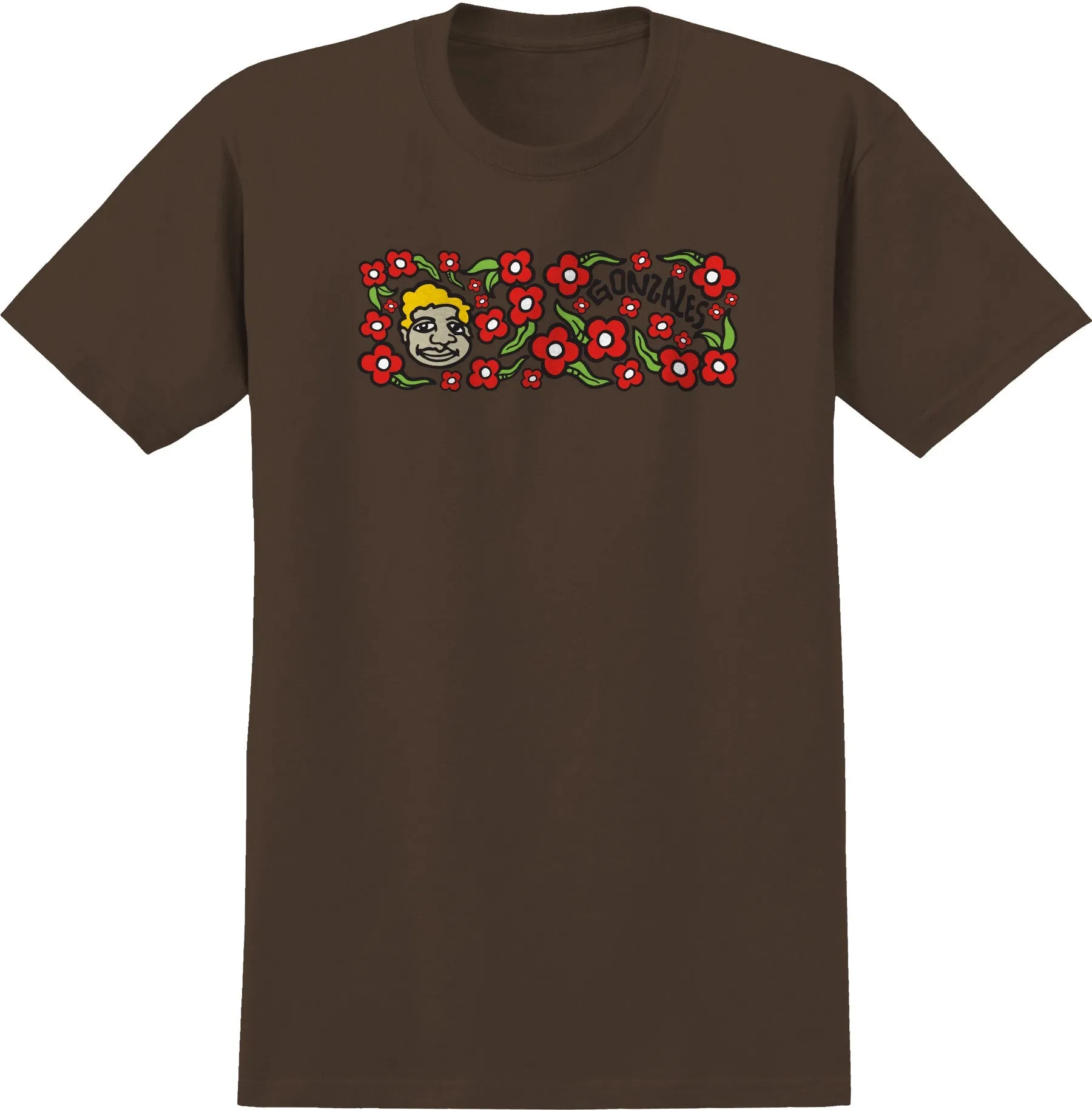 Krooked Sweatpants Tee / Dark Chocolate