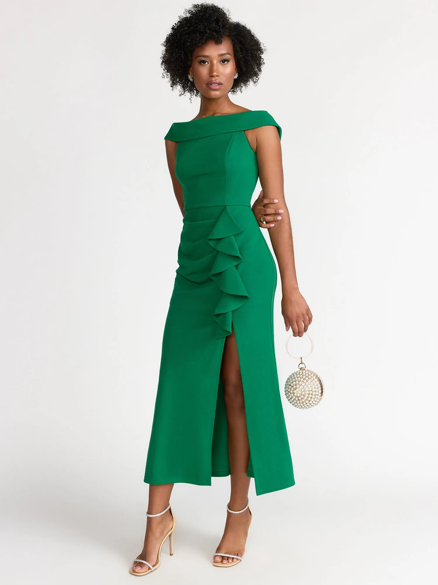 Lena Off-Shoulder Maxi Dress - Brands We Love