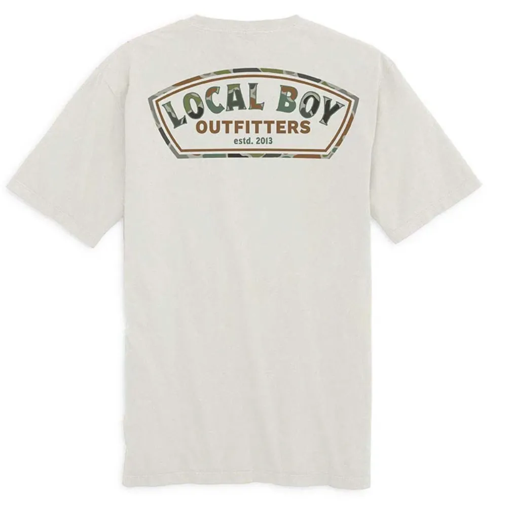 Local Boy : Forest Camo Label SS Tee