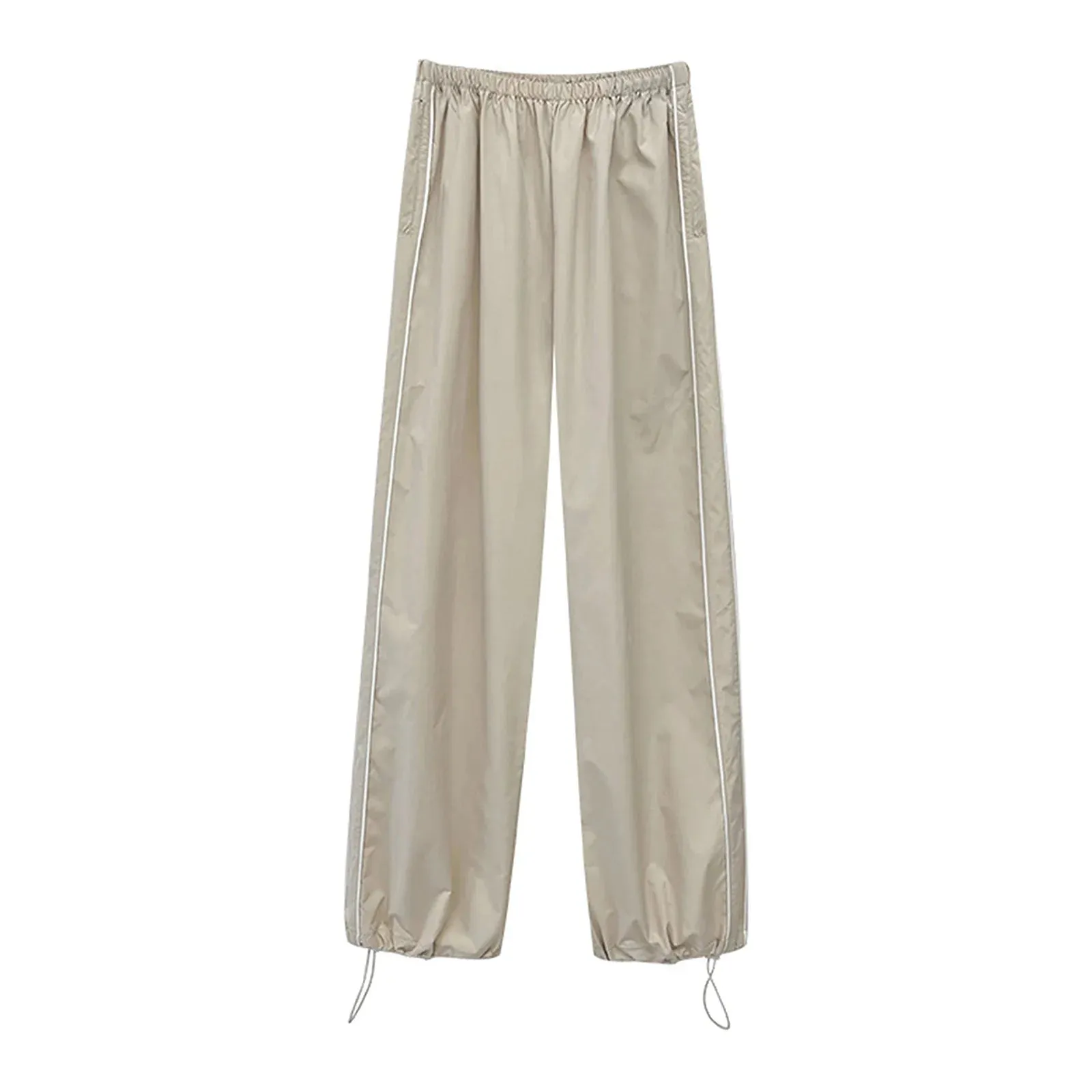 Loose Y2K Baggy Cargo  Drawstring Elastic Low Waist Sweatpants