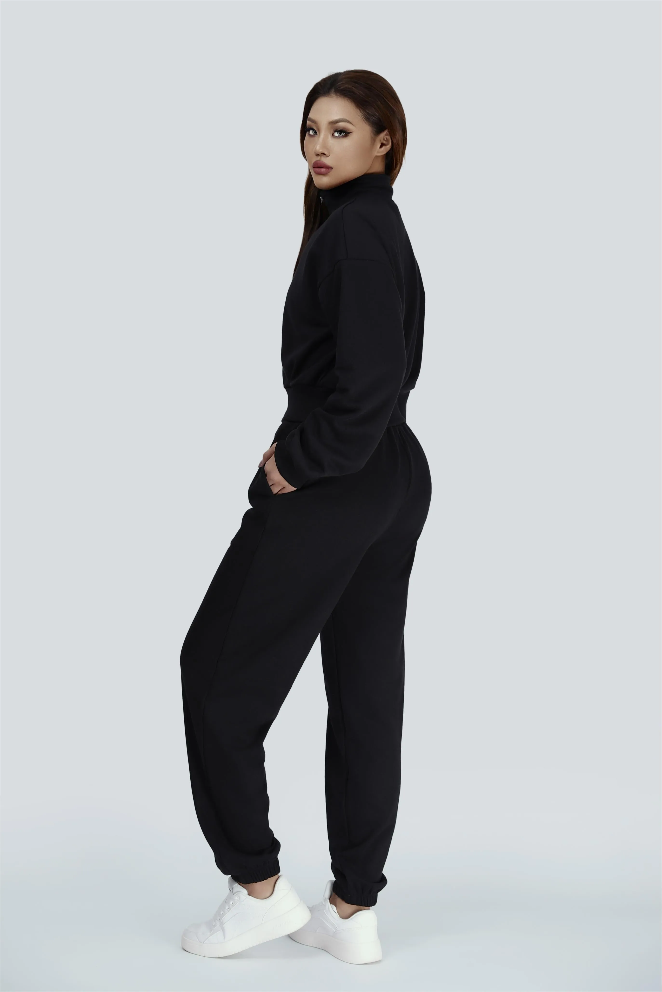 Low-Waist Sweatpant with Pockets