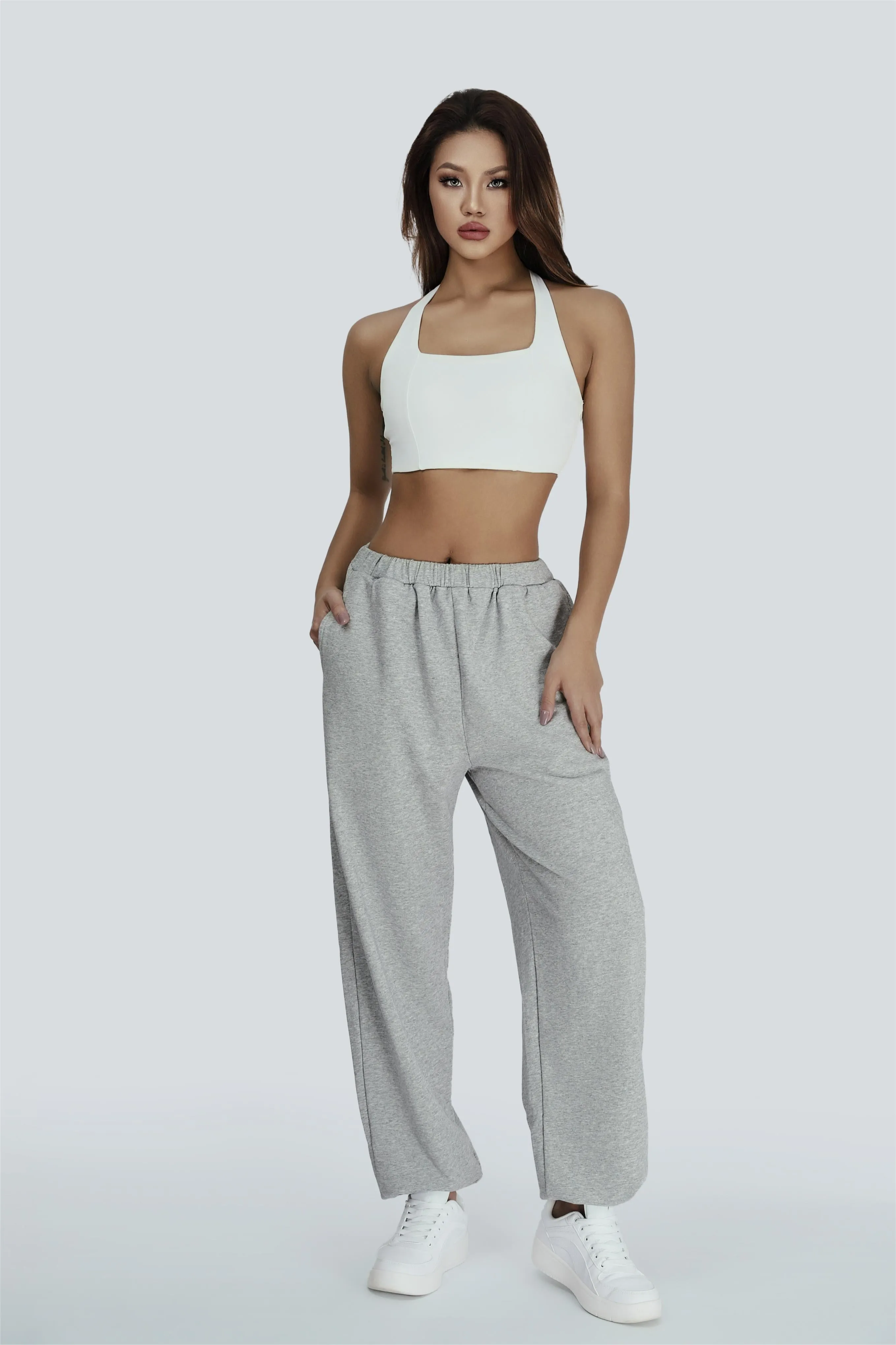 Low-Waist Sweatpant with Pockets