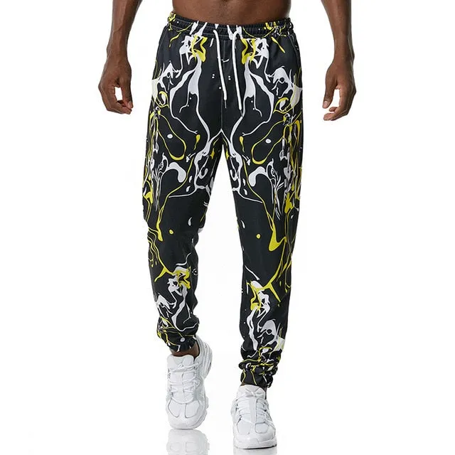 Luxury Royal Print Sweat Pants