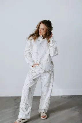 Marble Wide Leg Pant by Lily & Lottie