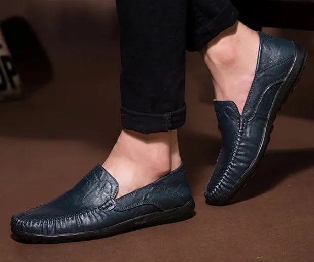 Men's Casual Flat Genuine Leather Loafers