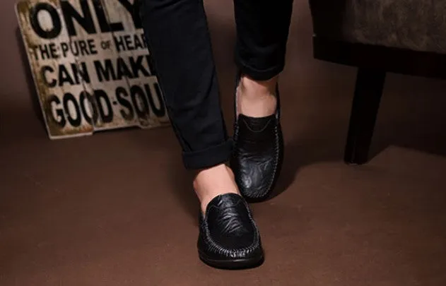 Men's Casual Flat Genuine Leather Loafers