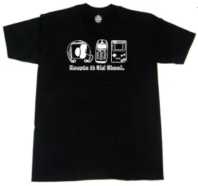 Men's Shirt Keepin it Old Skool Shirt, Kickin it Old School, Back to the 90's, Funny Shirt