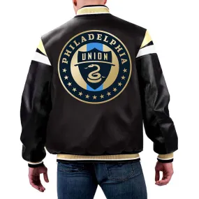 MLS Philadelphia Union Leather Jacket