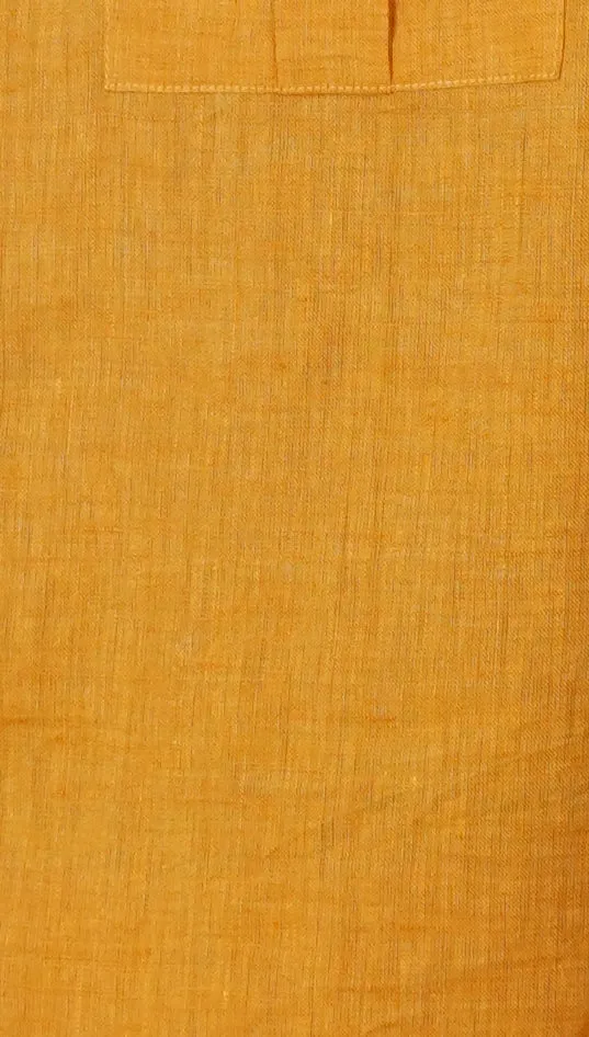 Mustard linen shirt