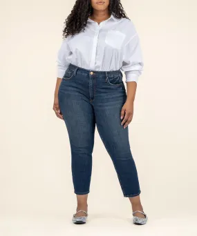 Naomi High Rise Fab Ab Crop Straight Leg, Plus